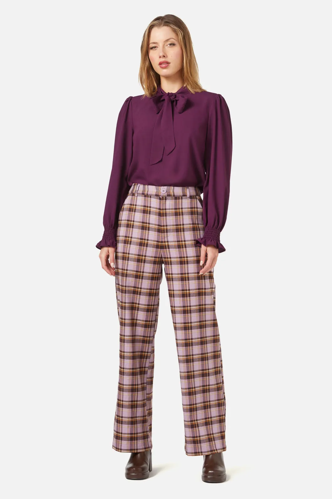 Checkered Pants by Jeannie.