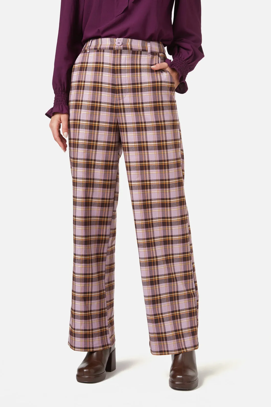 Checkered Pants by Jeannie.