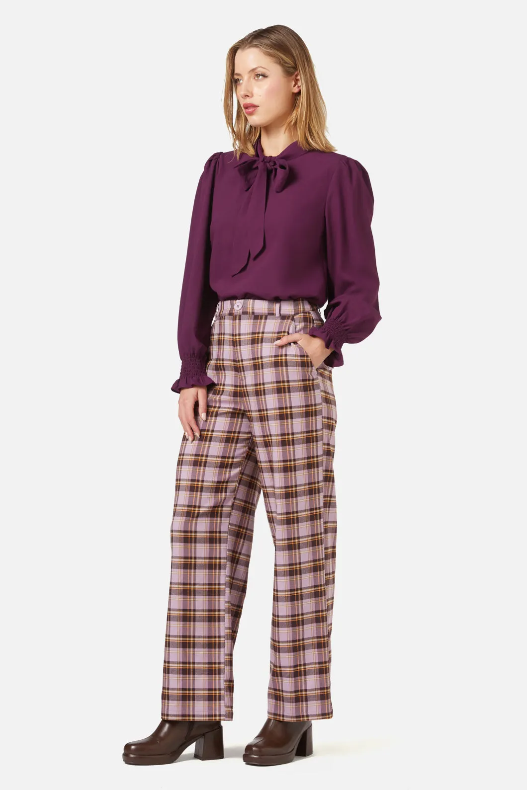 Checkered Pants by Jeannie.