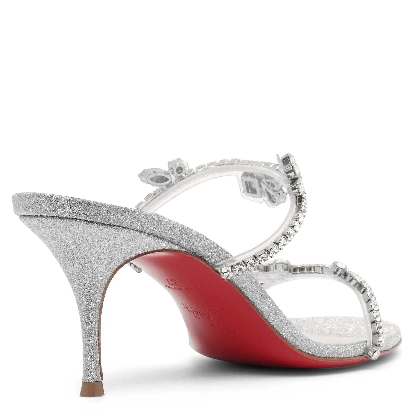 Christian Louboutin Just Queen 70 glitter sandals