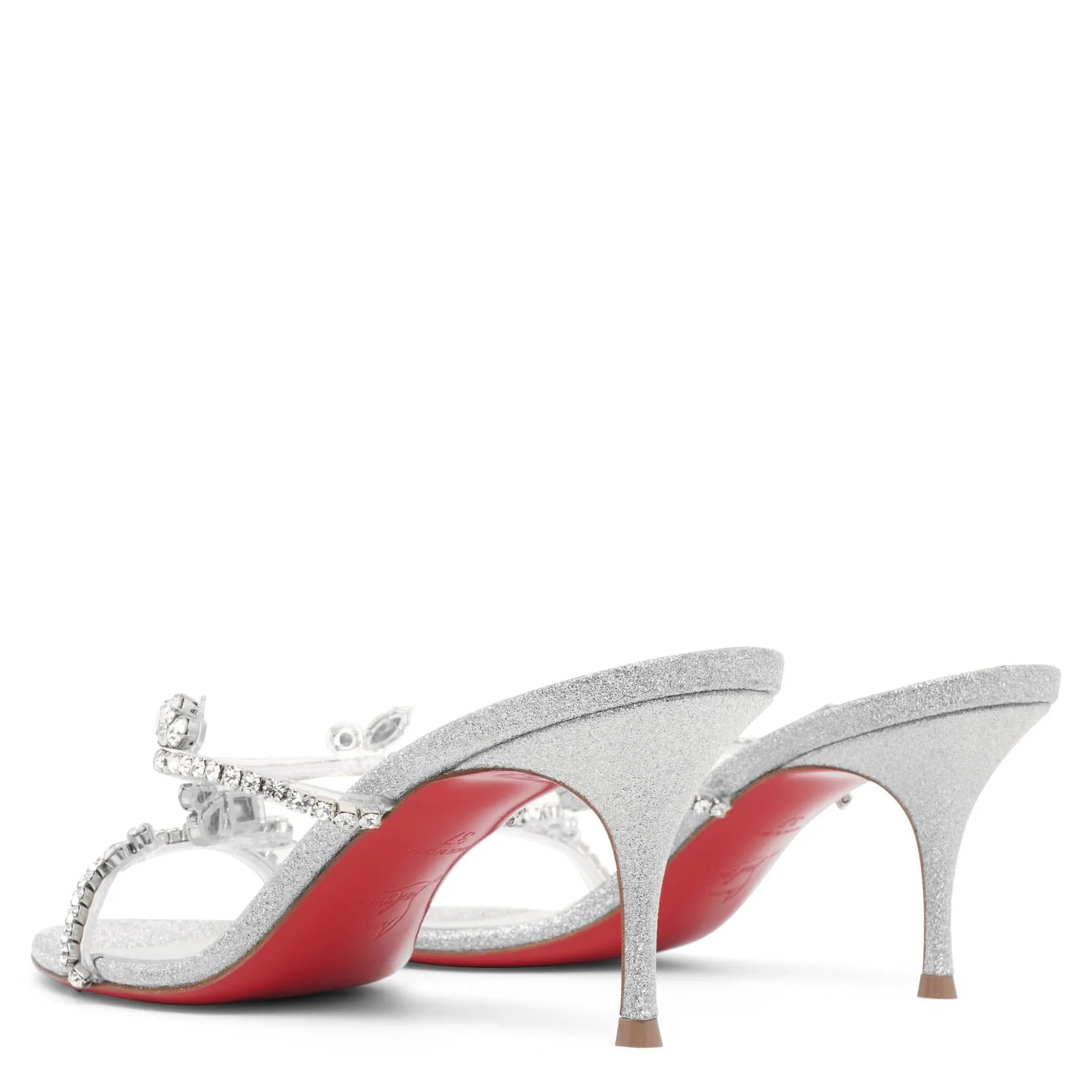 Christian Louboutin Just Queen 70 glitter sandals