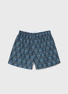 Classic Boxer Shorts Liberty Fabric Peacock Place Men