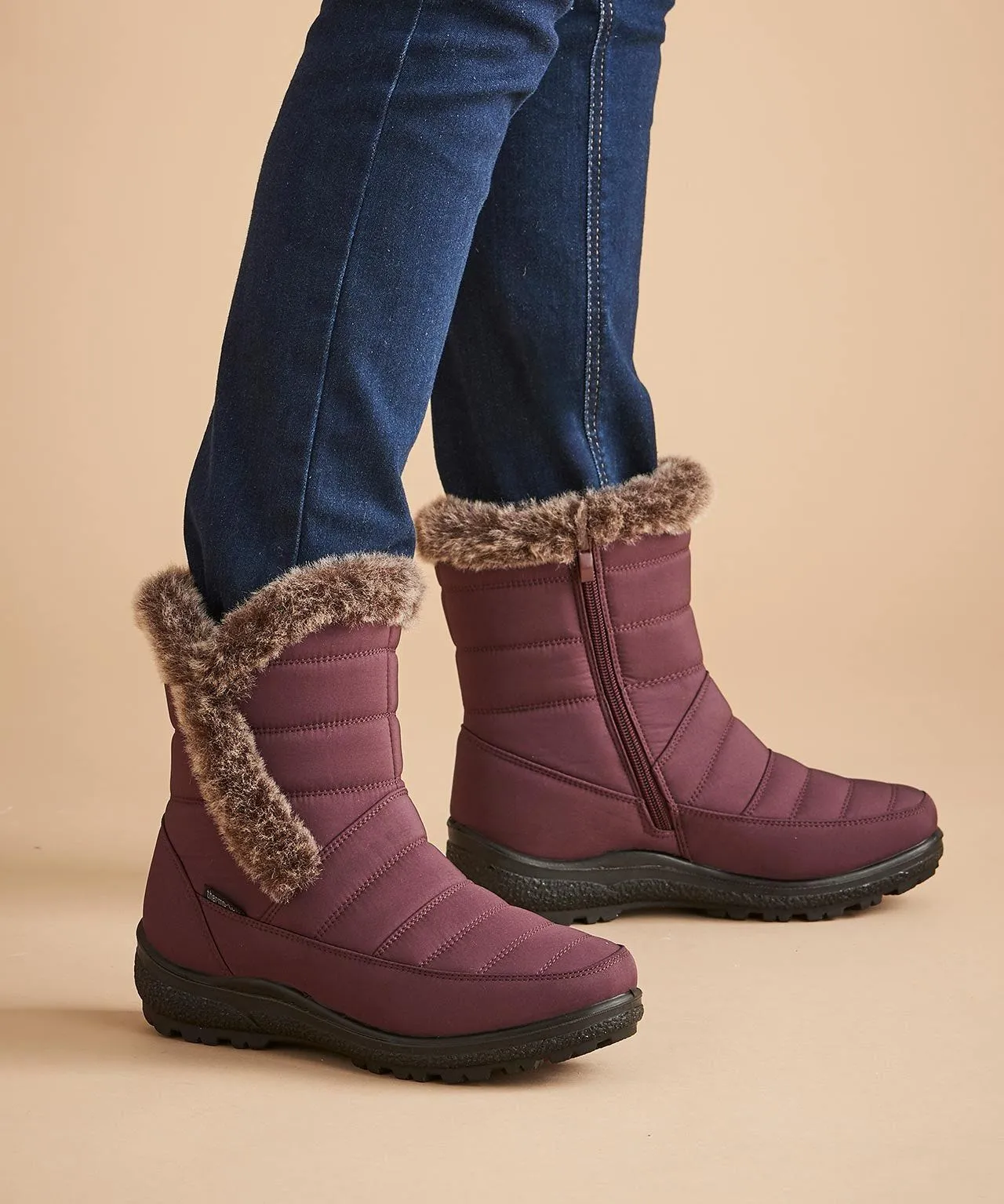 Comfortable Quilted Winter Boots