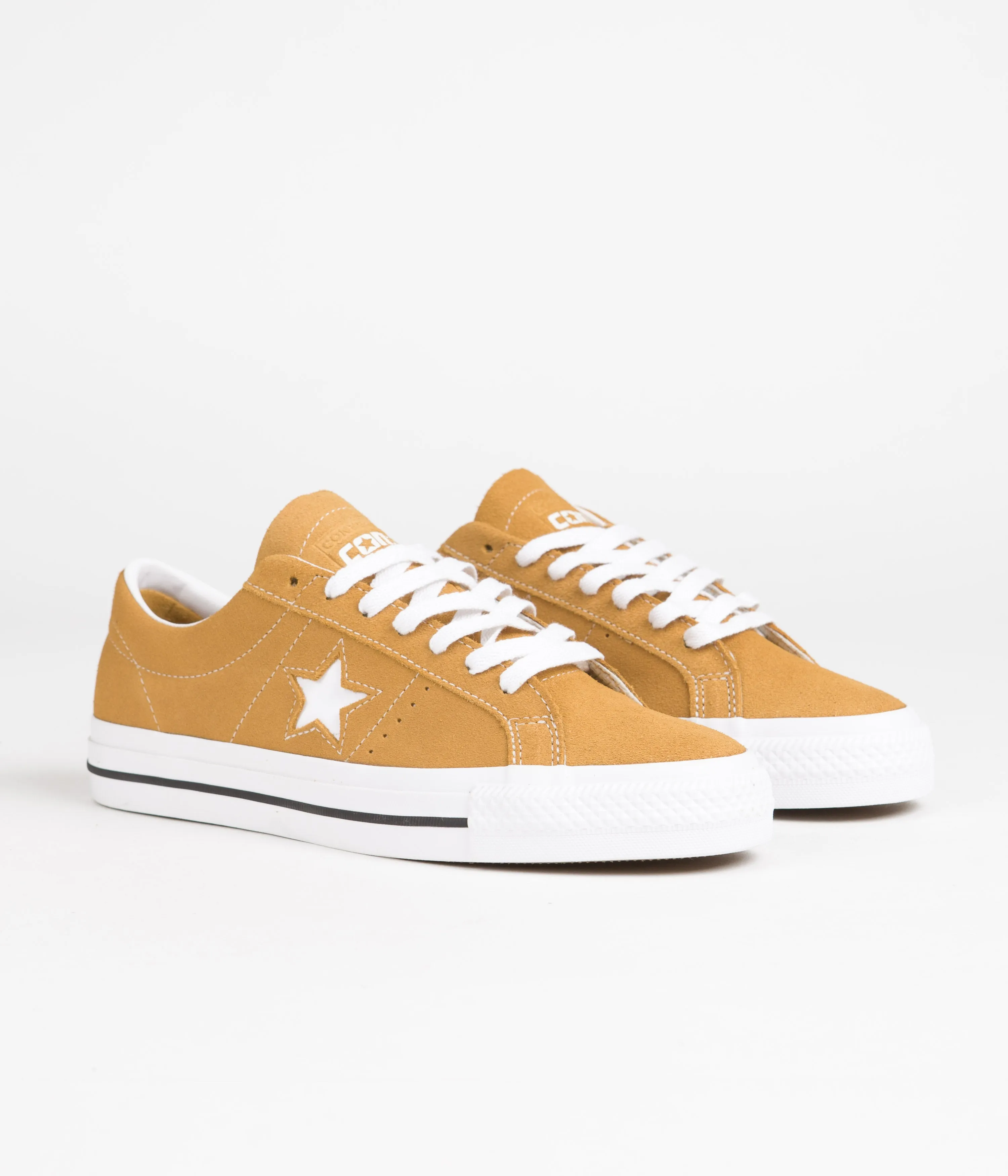 Converse One Star Pro Ox Golden Sundial Shoes