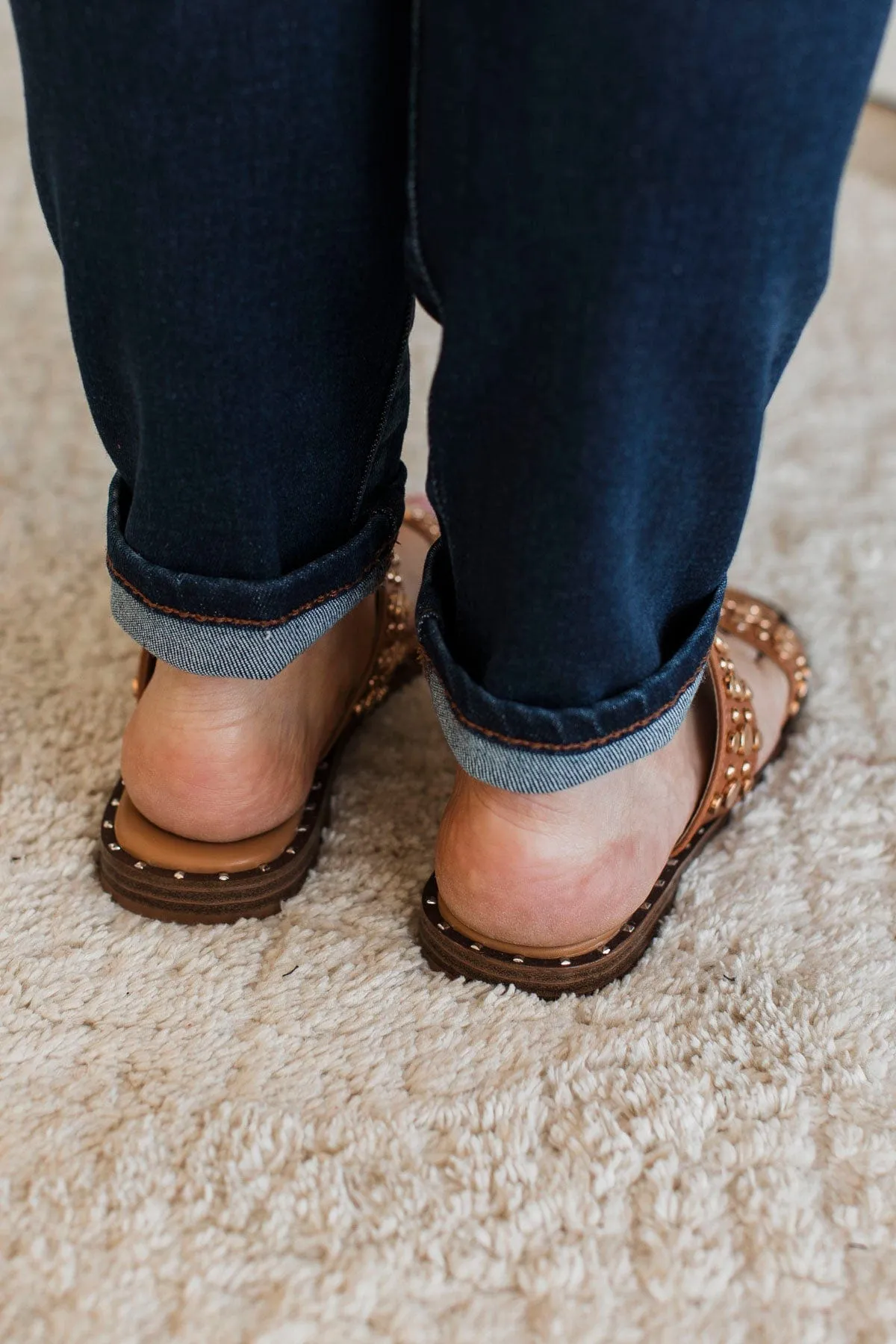 Corky's Magnet Sandals in Cognac