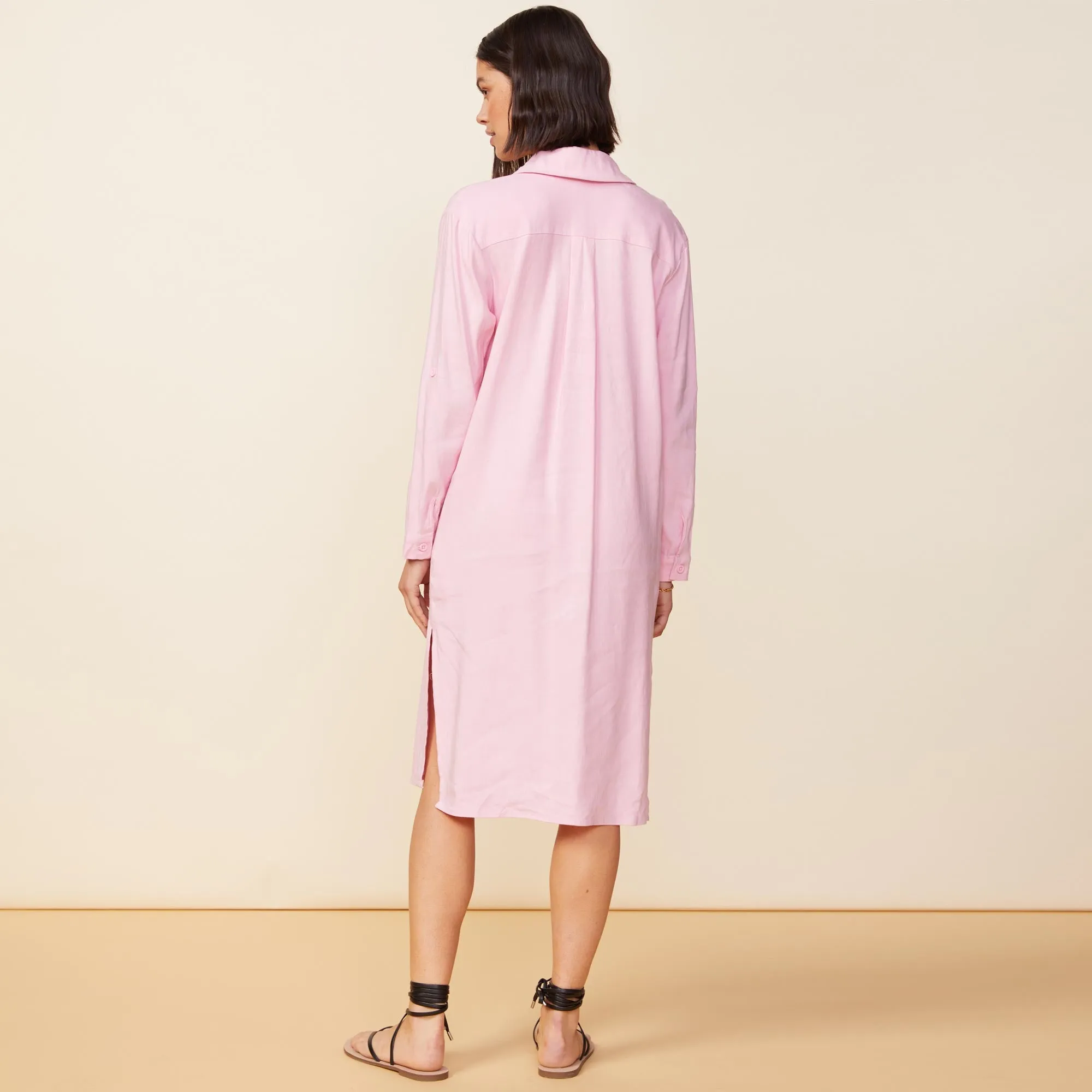 Cotton Shirt Dress