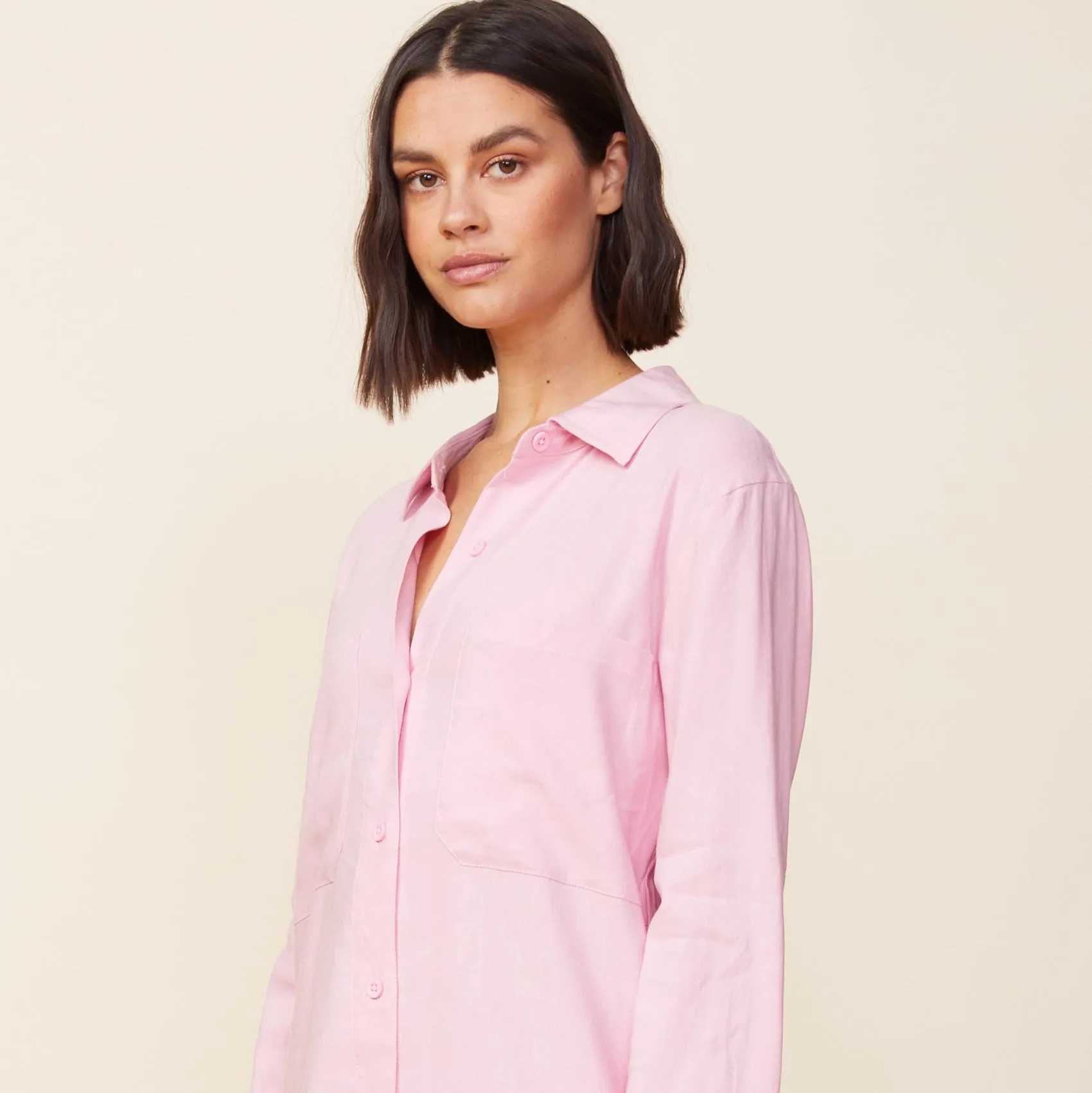 Cotton Shirt Dress