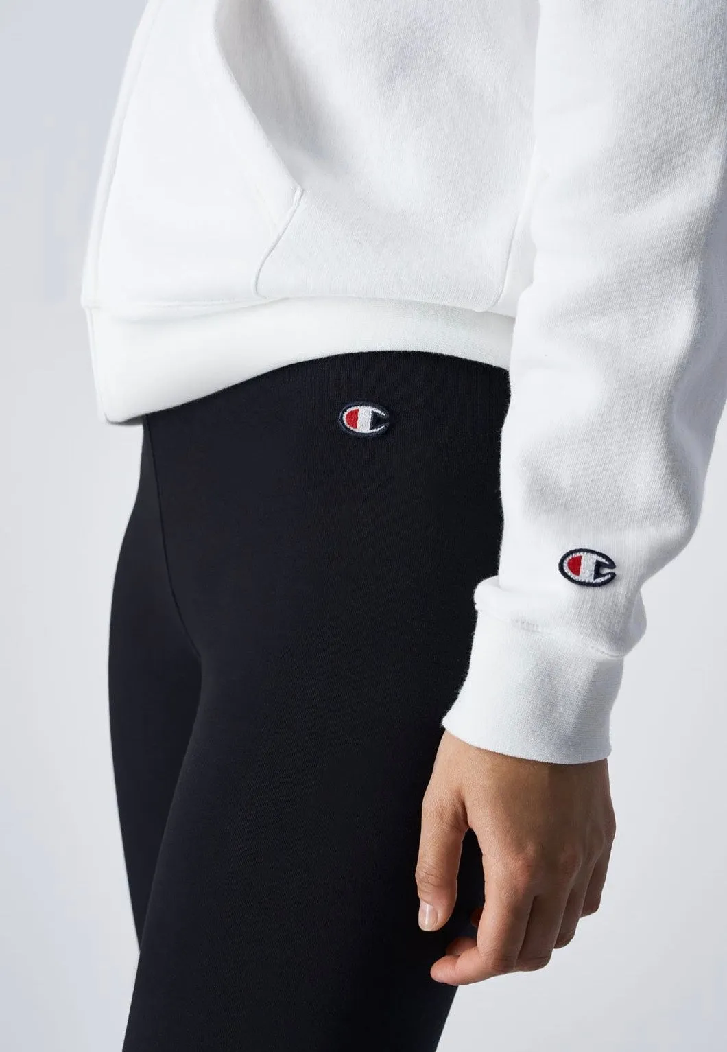 Crop Black Beauty Leggings by Champion