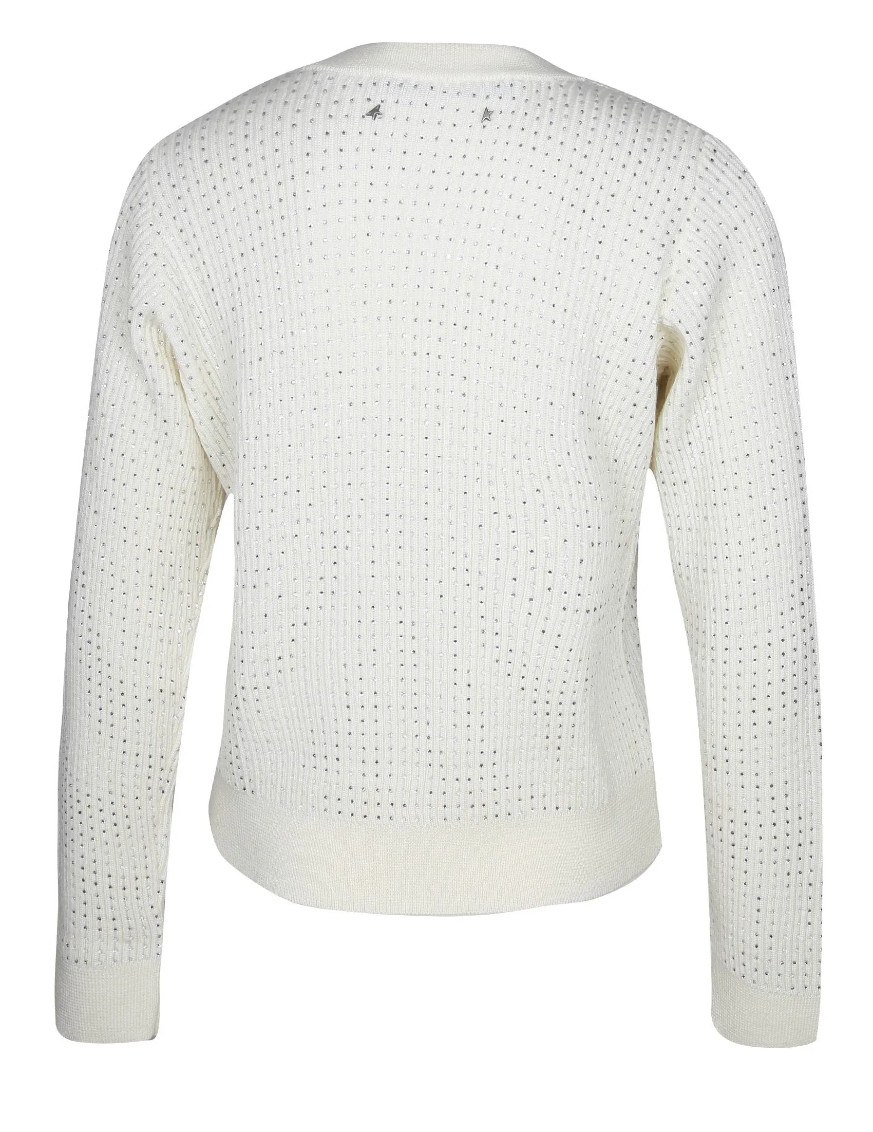 Crystal Applique Wool Sweater by Golden Goose - Shop Now