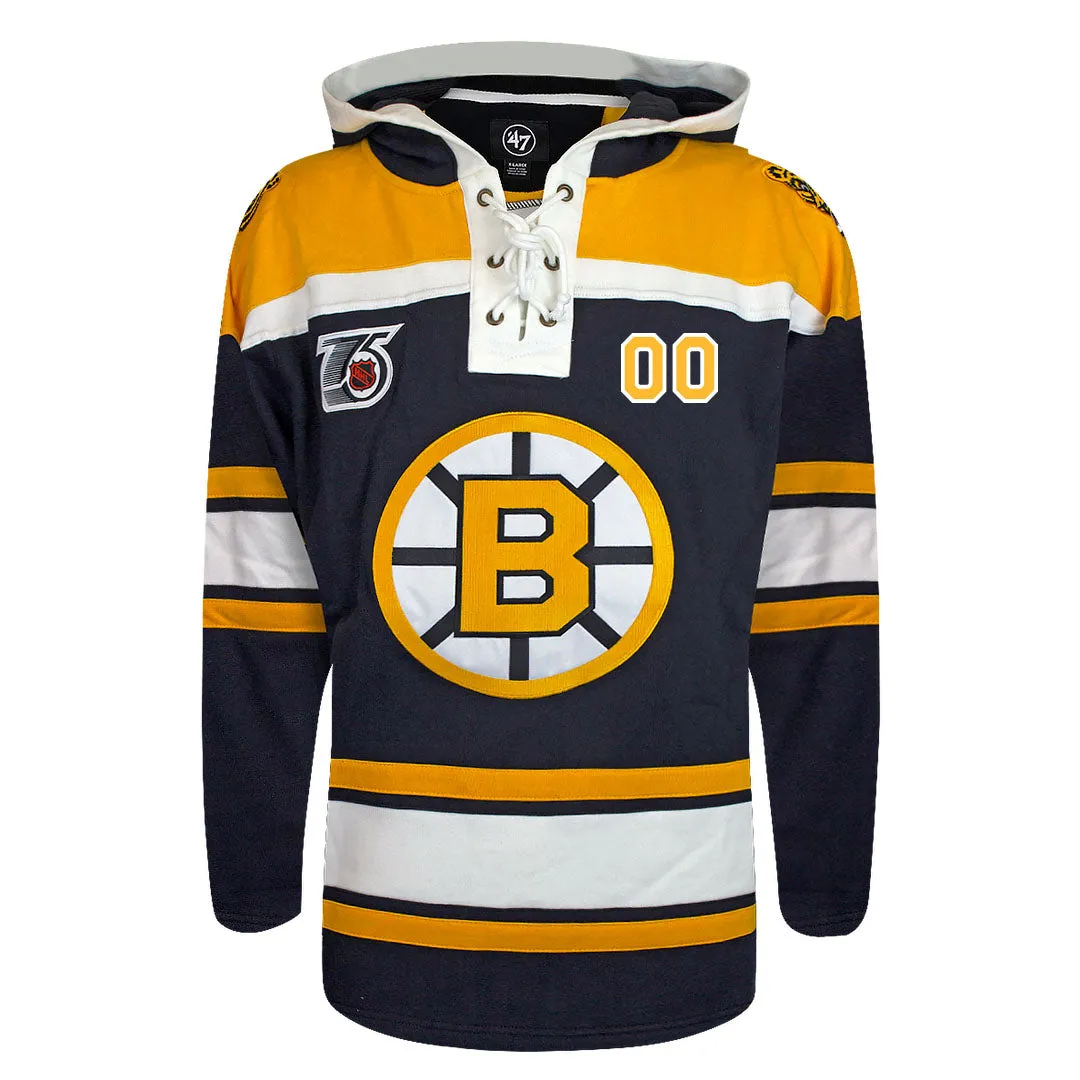 Custom Boston Bruins 47' Superior Lacer Hoody