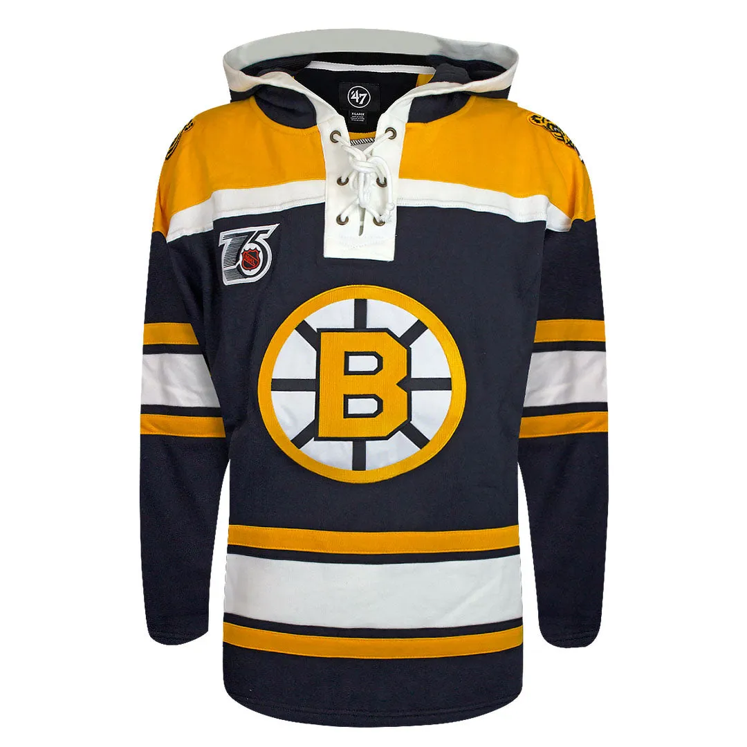 Custom Boston Bruins 47' Superior Lacer Hoody