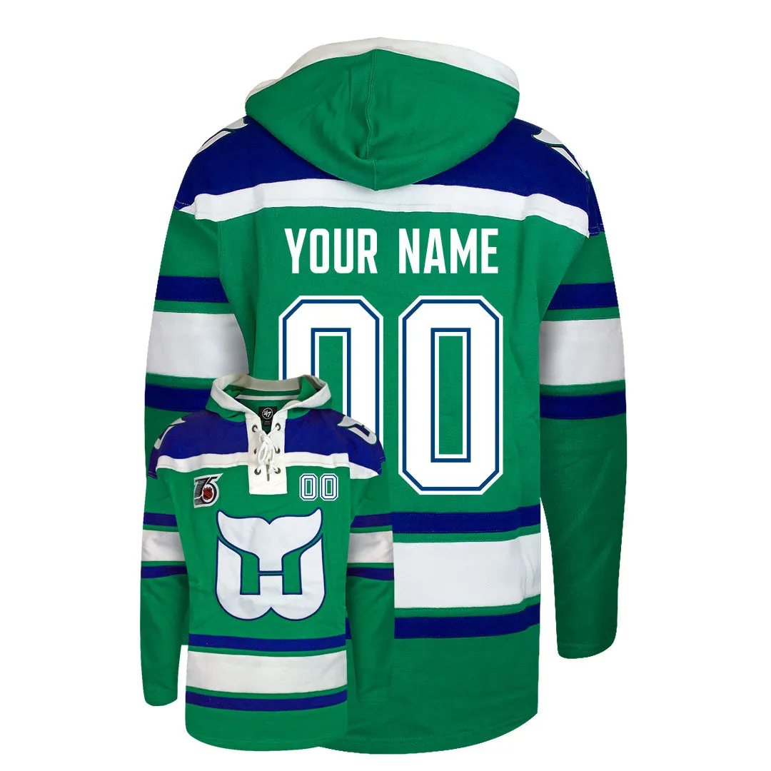 Custom Hartford Whalers 47' Superior Lacer Hoody