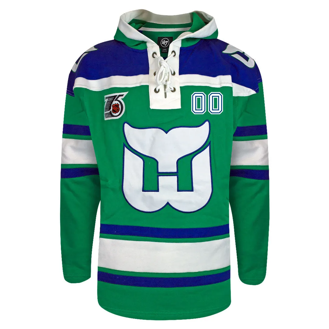 Custom Hartford Whalers 47' Superior Lacer Hoody