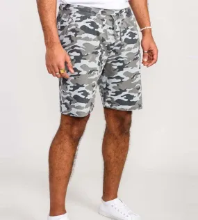 D555 Mens Jersey Camouflage Shorts - CARLTON