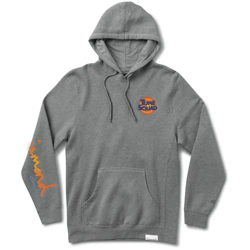 Diamond Supply Co. Space Jam Heather Grey Hoodie - New Legacy