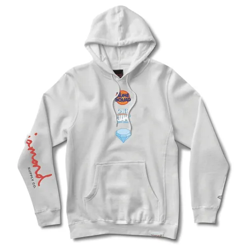 Diamond Supply Co. Space Jam Hoody White Hook Shot