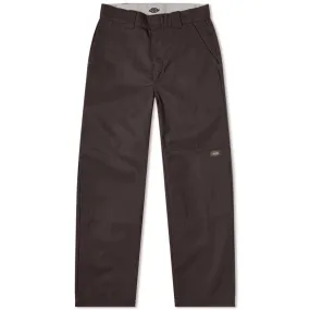 Dickies Work Pant Dark Brown Double Knee 30 Inch Length