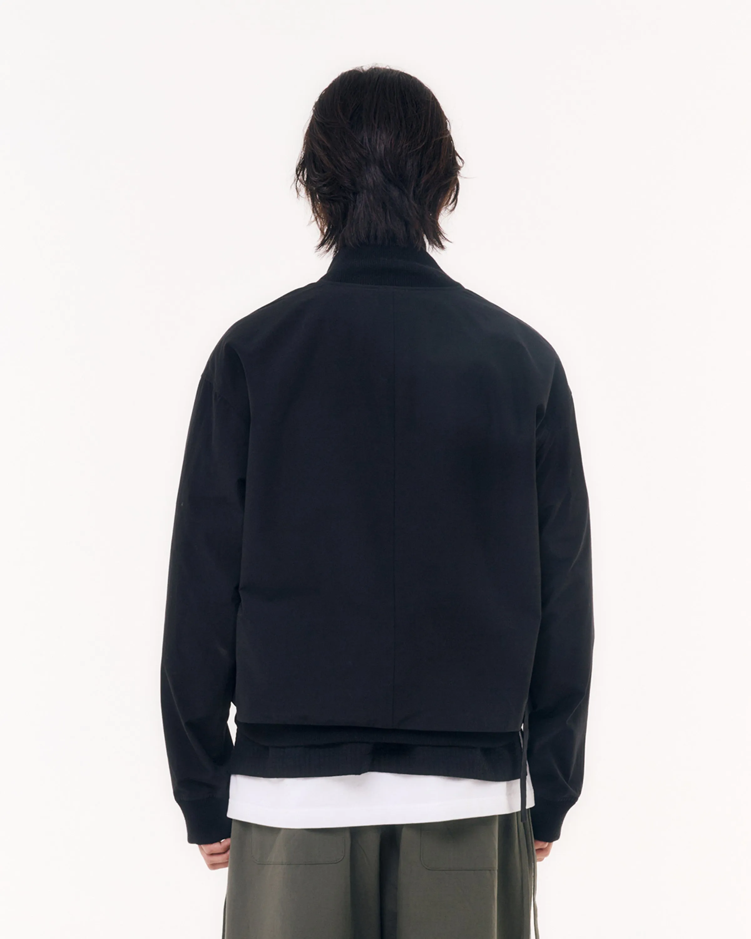 Double Layered Bomber Jacket