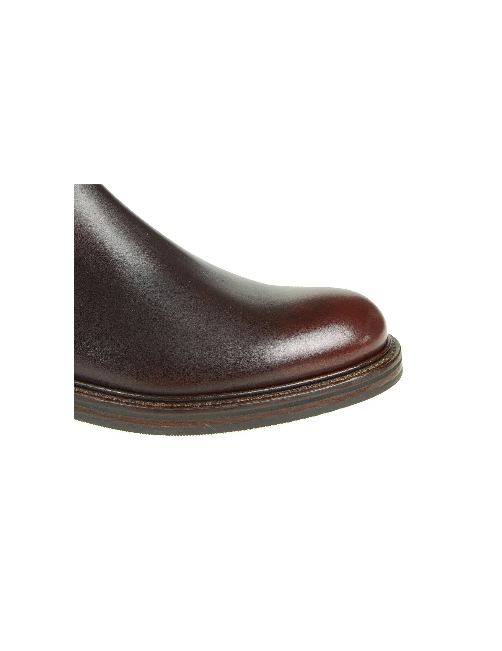 Doucal's Bordeaux Leather Boots