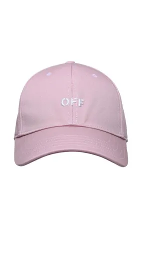 Pink Drill Off Stamp Baseball Cap