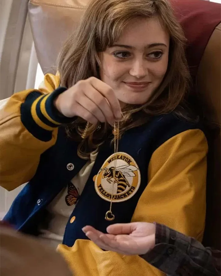 Ella Purnell Yellowjackets Jackie Letterman Jacket