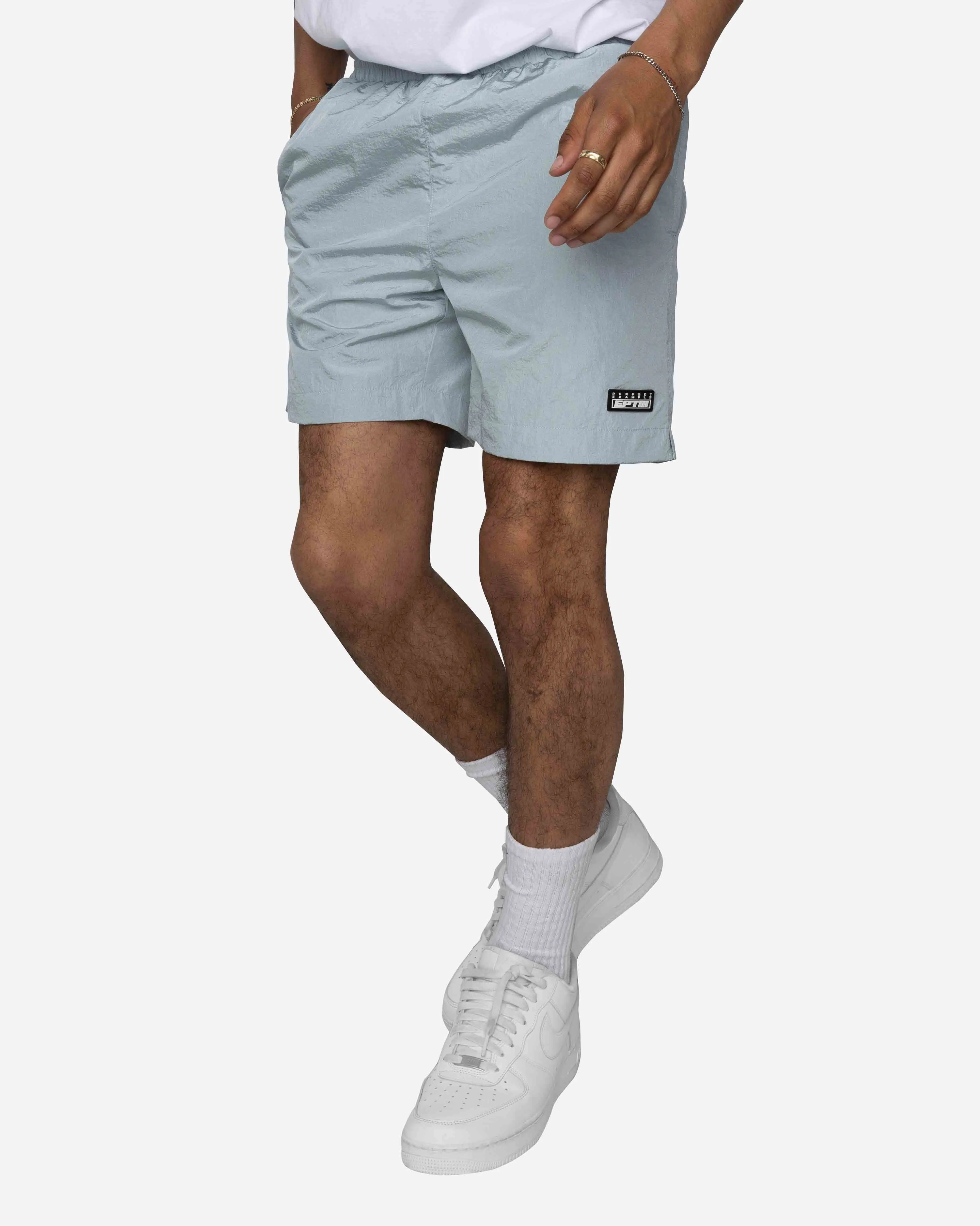 EPTM Sky Blue Alloy Shorts