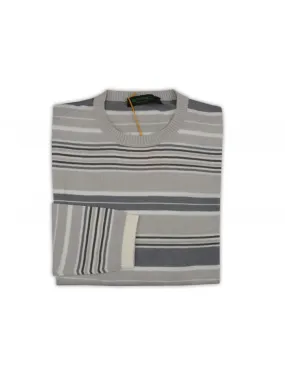 Etro Men's Striped Dove Gray Shirt, Model 16505 9357 VAR 901