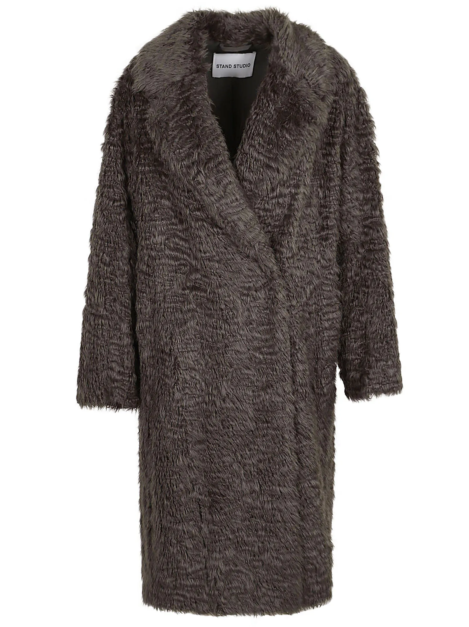 Faux Fur Alpaca Coat - Nicole - Rich Textures