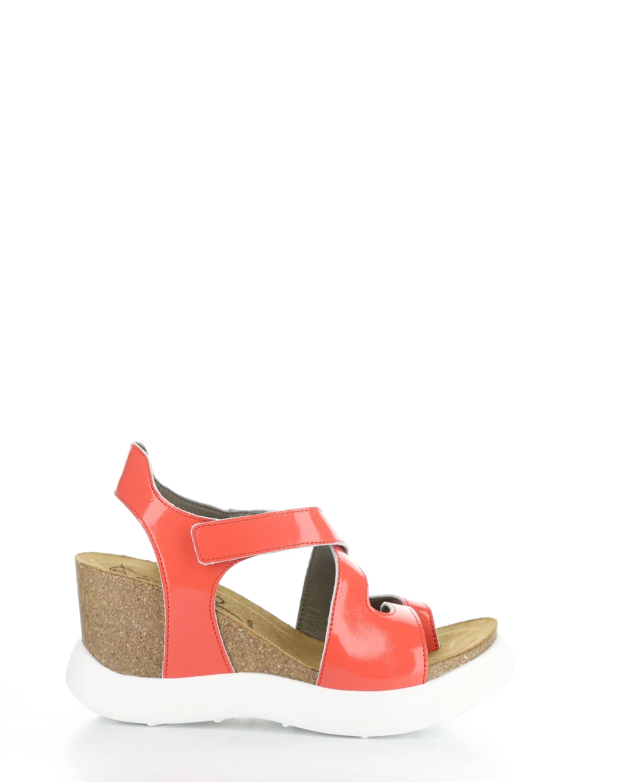 GAVI048FLY 002 SCARLET Adjustable Strap Sandals