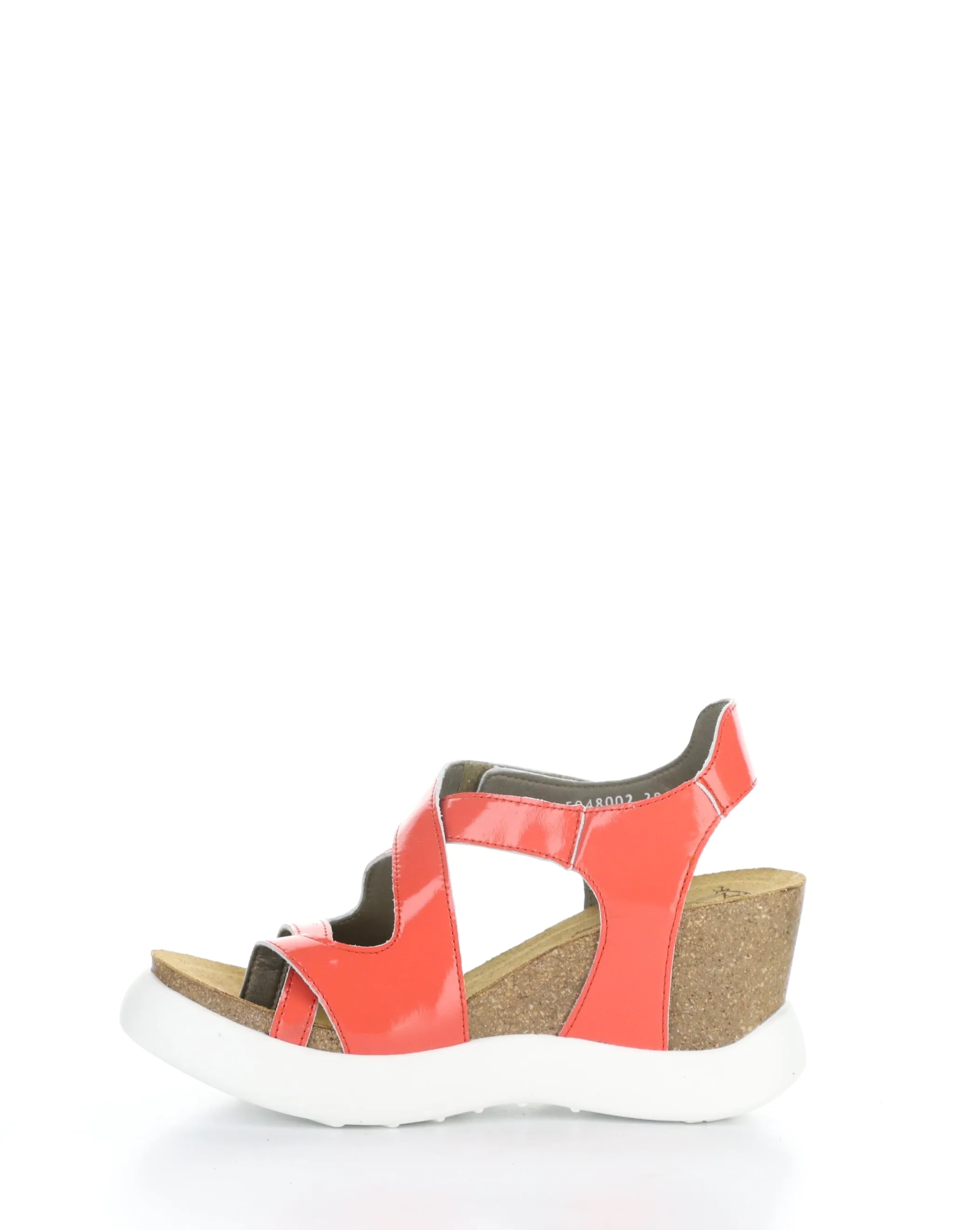 GAVI048FLY 002 SCARLET Adjustable Strap Sandals