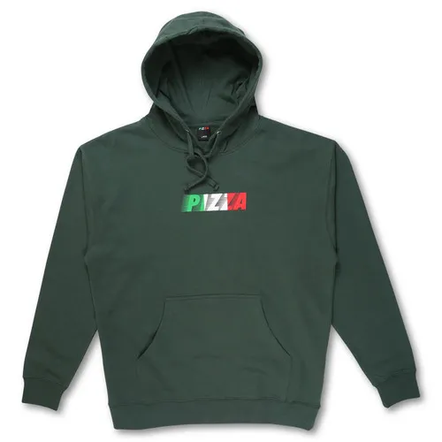 Green Speedy Hoody - Pizza