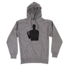 Habitat Pullover Hoodie Sweatshirt Target Practice Grey