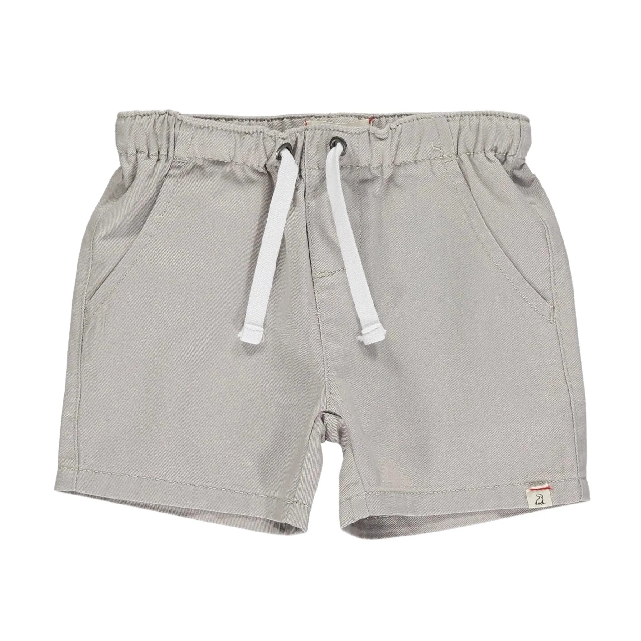 Henry & Hugo Twill Shorts in Pale Grey