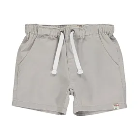 Henry & Hugo Twill Shorts in Pale Grey