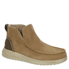 HeyDude Women's Denny Suede Slip On Sneaker Boot