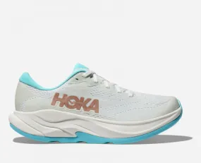 HOKA Women's Rincon 4 Road Running Shoes Frost Rose Gold