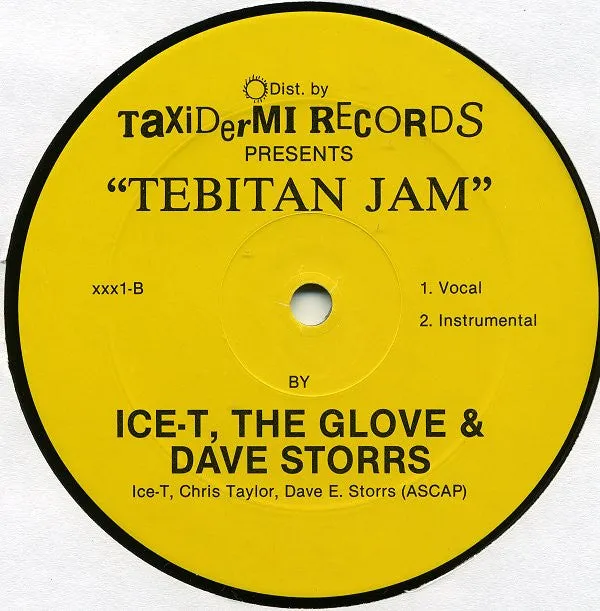 Ice-T The Glove Dave Storrs Reckless Tebitan Jam