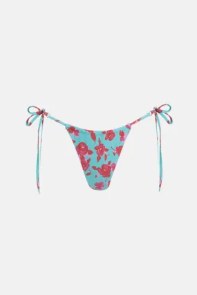 Inferna Flower Bikini Bottom Ties Side Spring