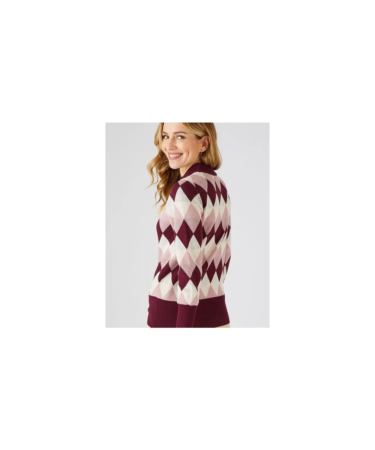 Intarsia Knit Sweater