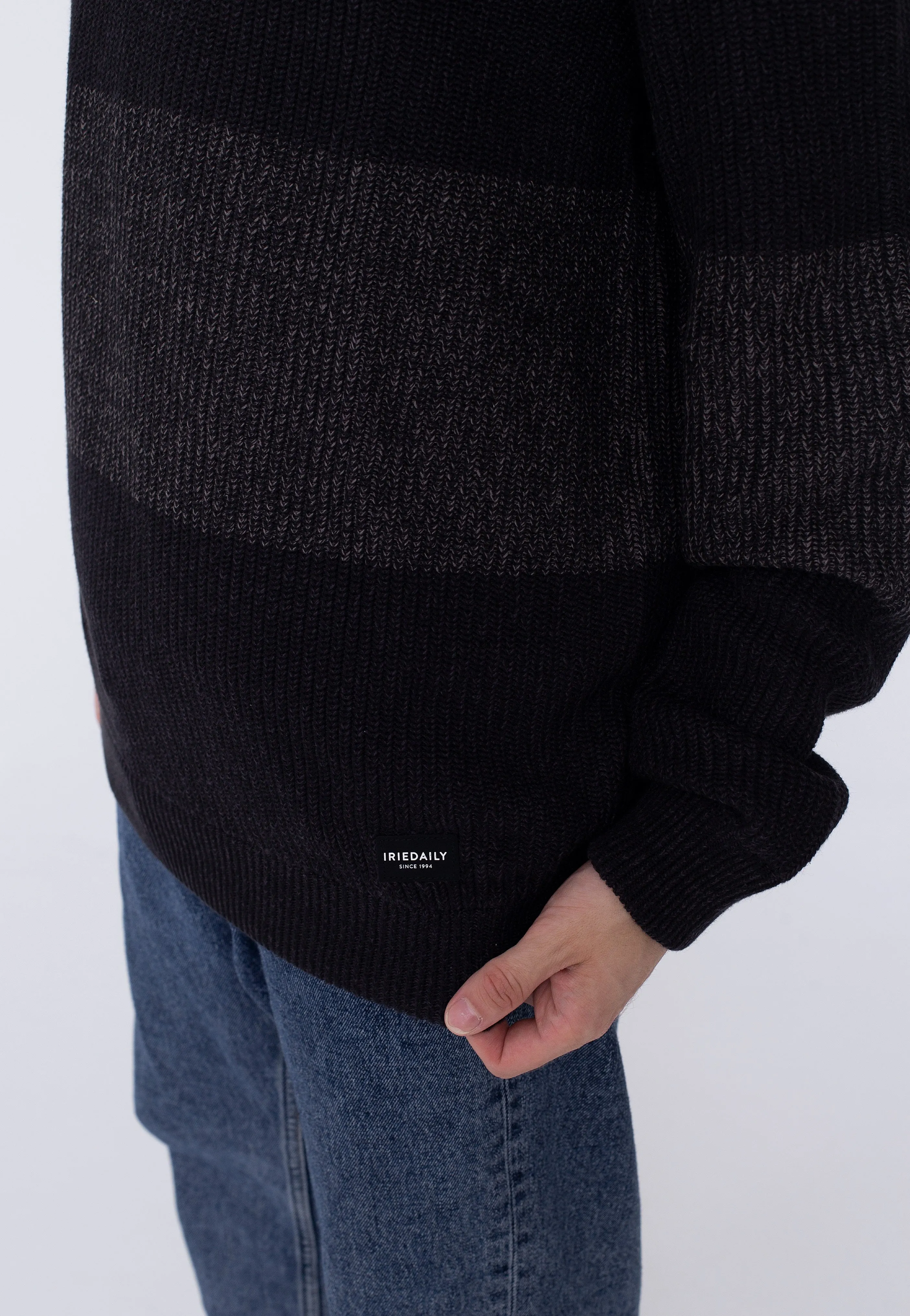 Iriedaily Basico Knit Black Pullover