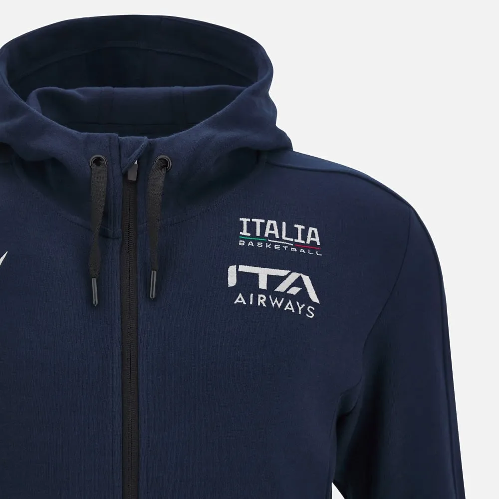 Italbasket 2023/24 Adult Full-Zip Heavy Cotton Hoody