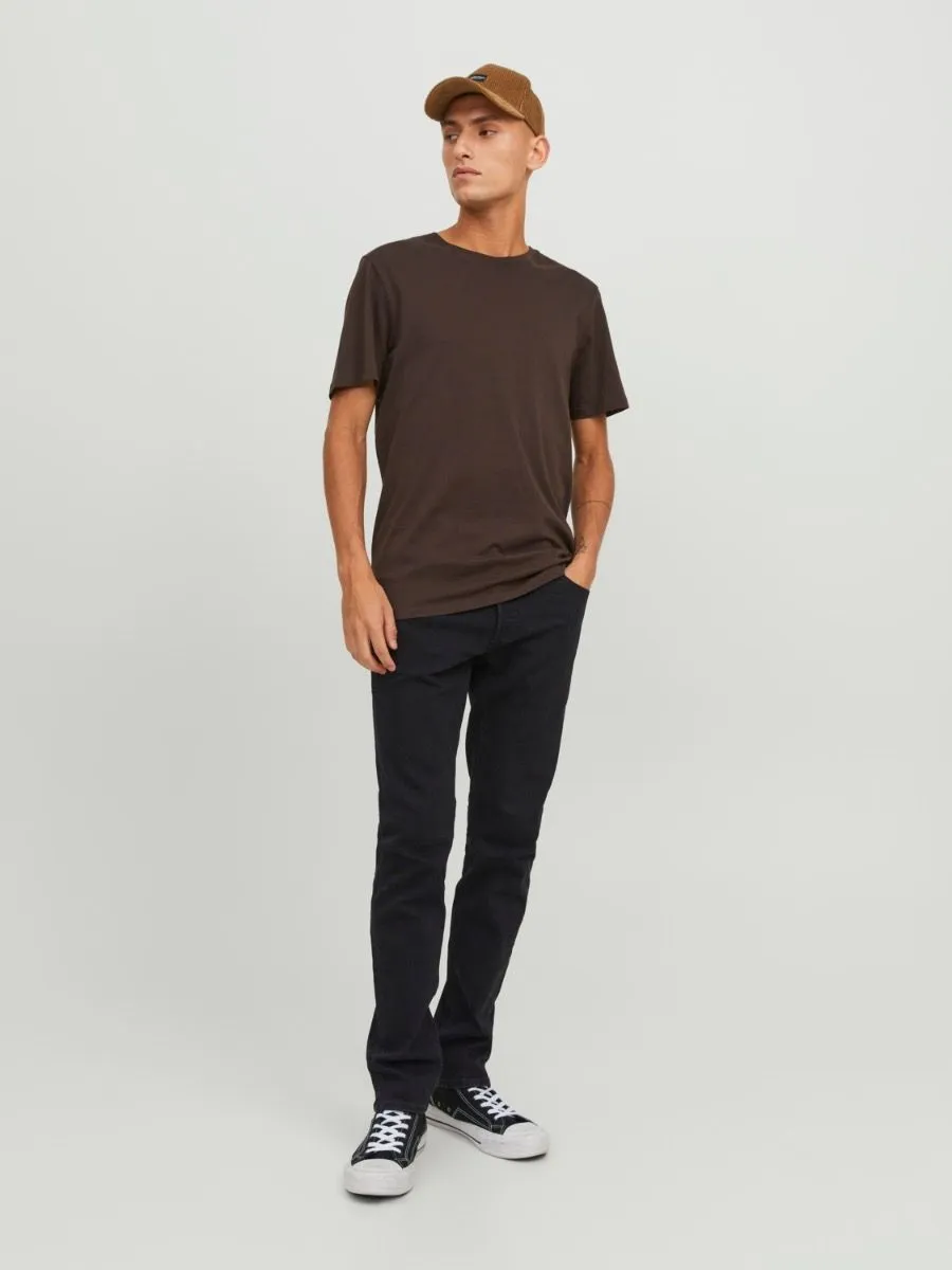 Jack & Jones Glenn Original Slim Fit Denim Jeans in Black