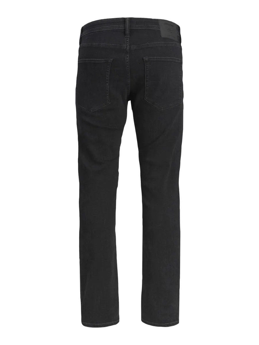 Jack and Jones Mike Original Comfort Tapered Fit Denim Jeans AM 809 Black