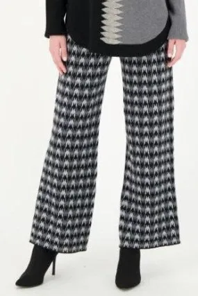 Jacquard Pants - Black