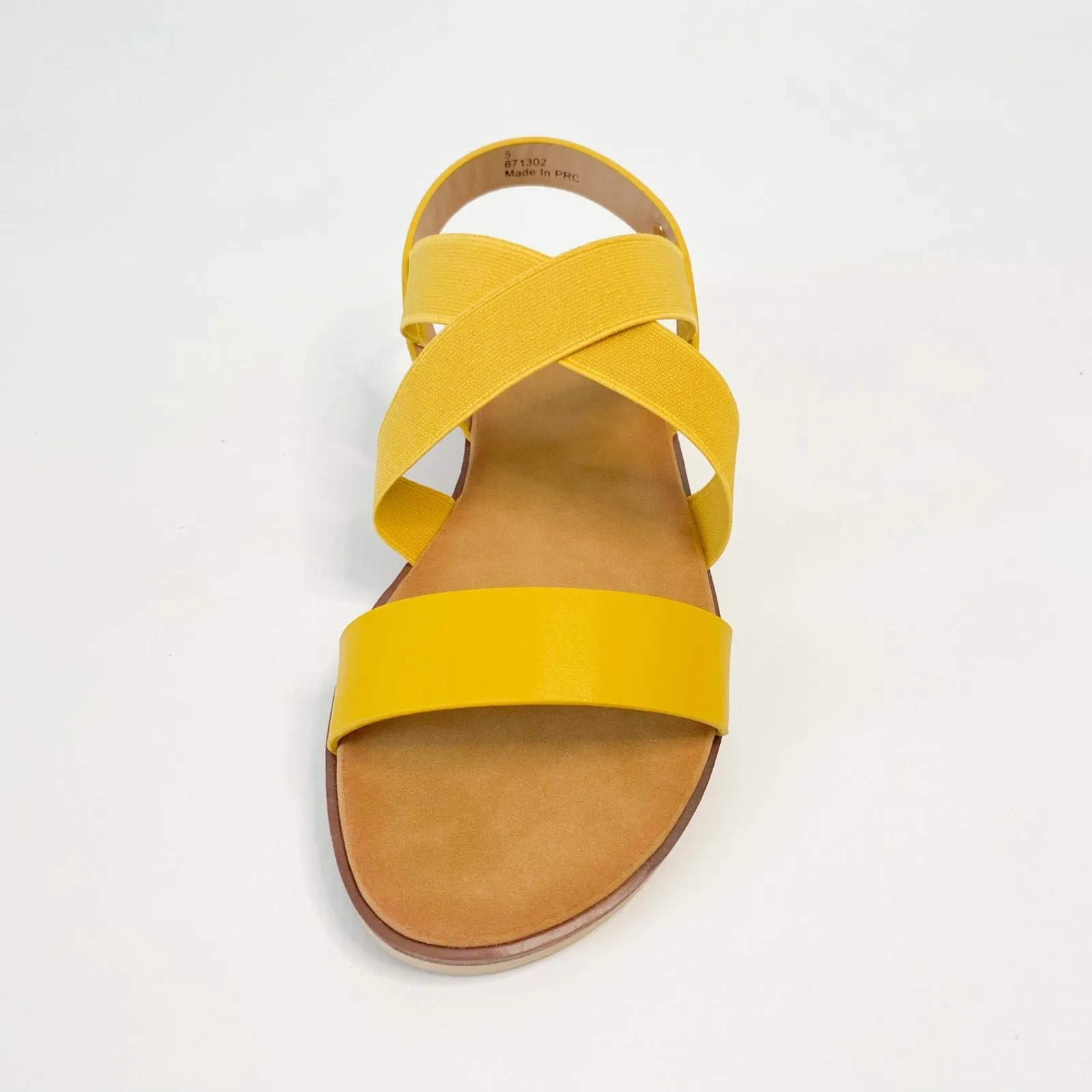 KG elasticated mustard sandal