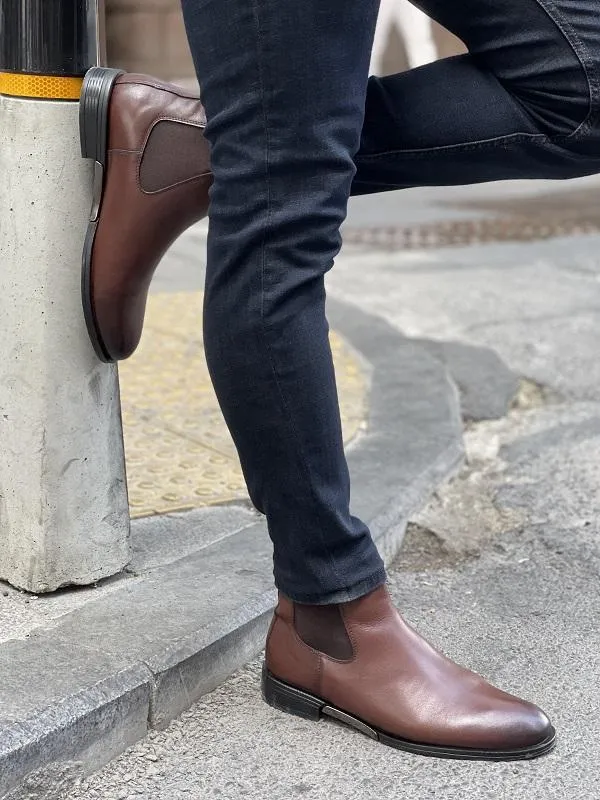 Chelsea Boots in Lance Brown