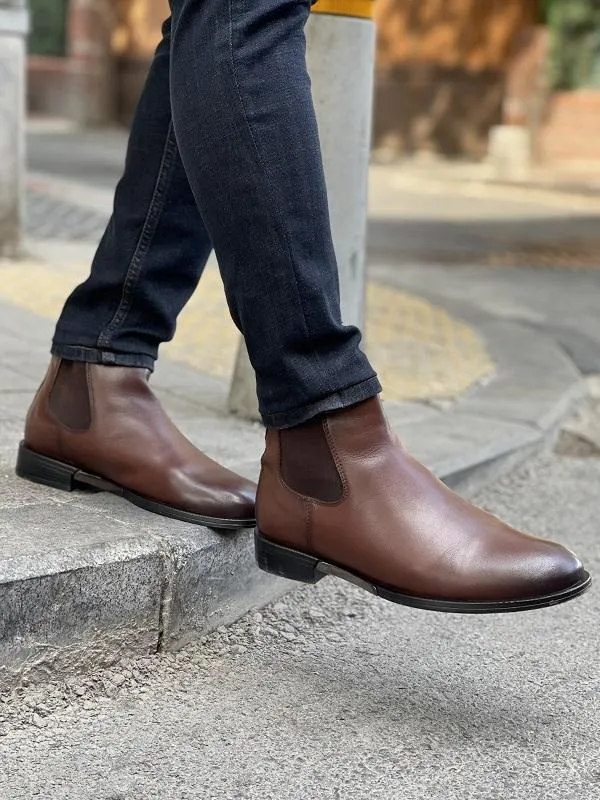 Chelsea Boots in Lance Brown