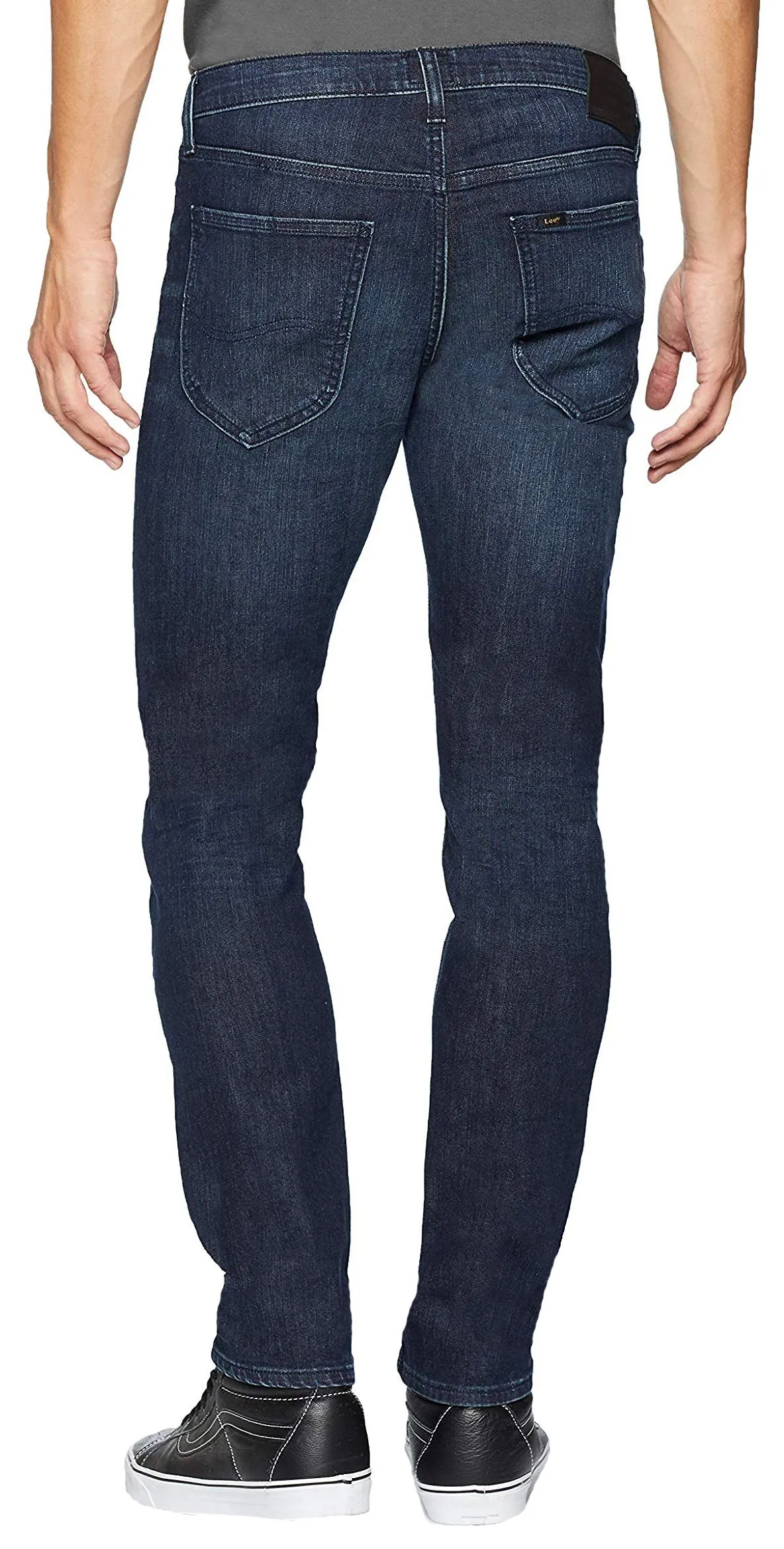 Bolt Blue Lee Daren Zip Regular Straight Denim Jeans