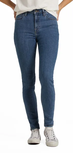 Mid Used LEE Ivy Ultra Hi Super Skinny Stretch Jeans