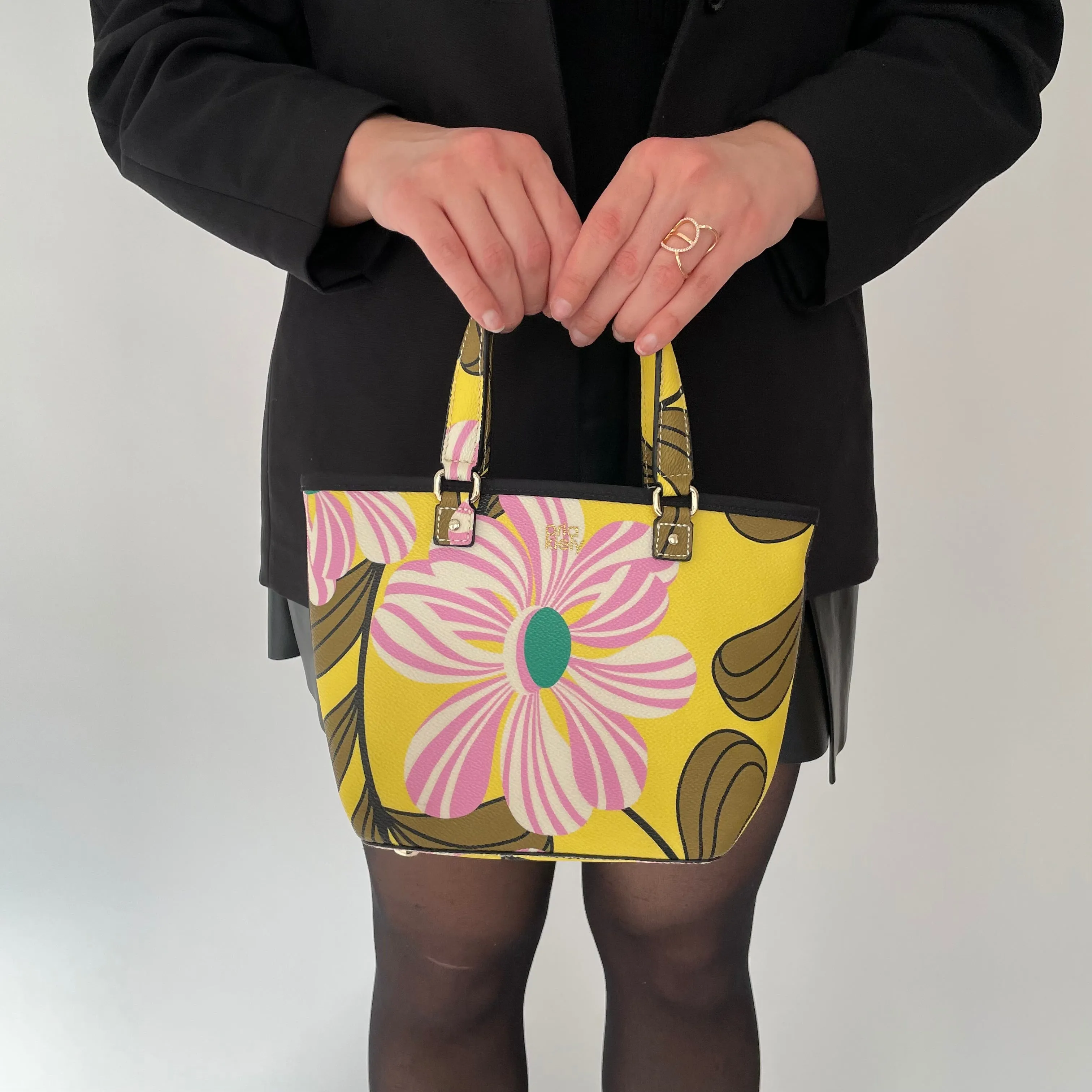 Less Is More Lemon Small Bag by Orla Kiely